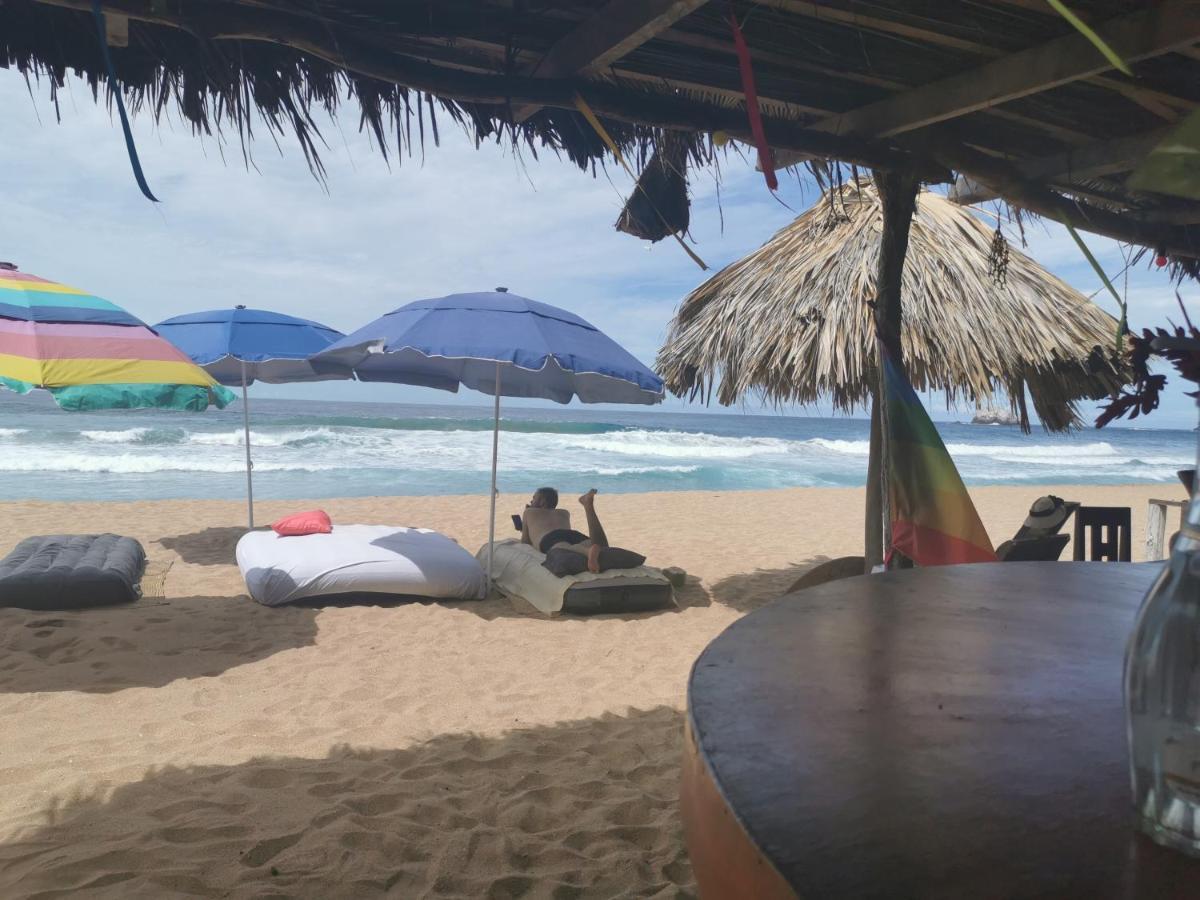 La Maxima & Lgbt Hotell Zipolite Exteriör bild