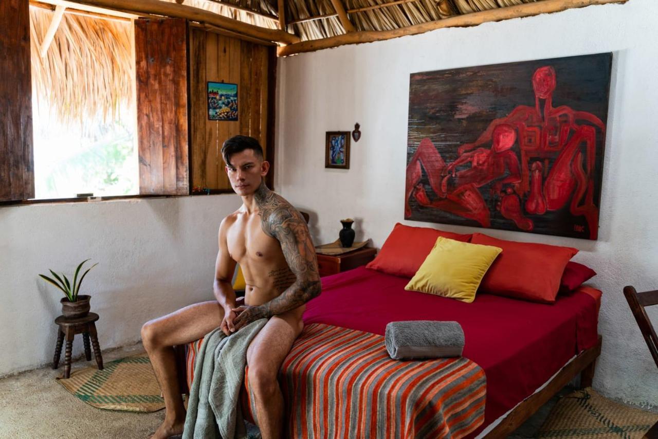 La Maxima & Lgbt Hotell Zipolite Exteriör bild